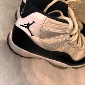 Air Jordan Black and White Sneakers